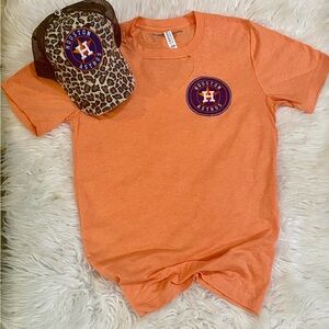 BRAND NEW WITH TAGS Astros Game Day Bella Canvas Tee – Super Soft Screen Print